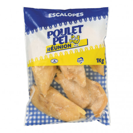 Escalopes de poulet congelés POULET PEI 1kg Drive Z eclerc