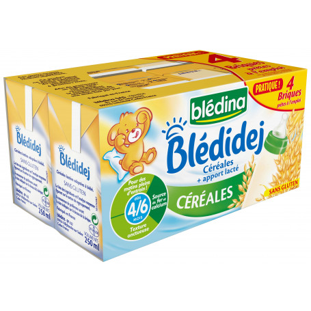 Bledidej 4x250 Ml Cereales Des 4 6 Mois Drive Z Eclerc