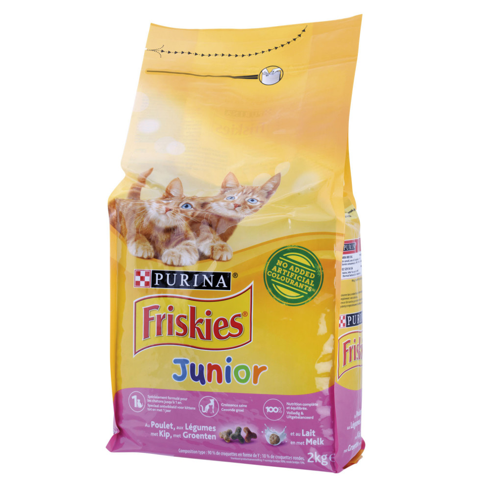 Croquettes Chaton Friskies Poulet Lait Legumes 2kg Drive Z Eclerc