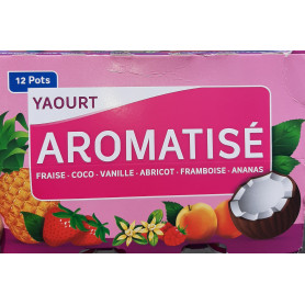 Yaourt aromatisé 0%MG sans sucre ajoutés - Danone