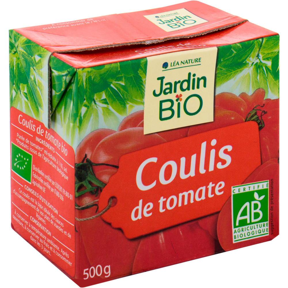 Coulis de tomate BIO 320g