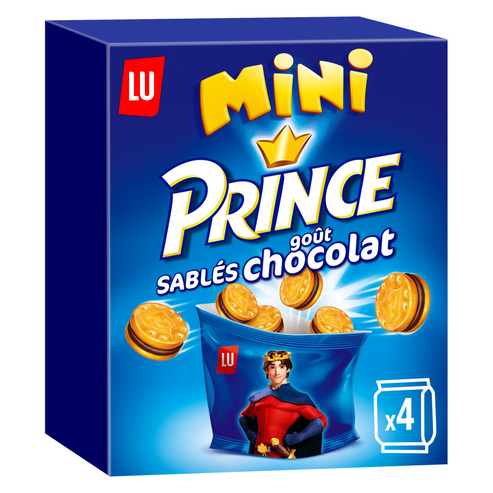 Biscuit Fourre Gout Chocolat Mini Prince 4x40grs Lu 160grs Drive Z Eclerc