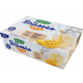 Créme P'TIT GOURMAND Nestlé Mini Saveur Vanille - 6 x 60g - Dès 6 mois -  Drive Z'eclerc