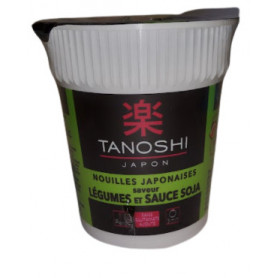 Tanoshi - Nouilles instantanées poulet teriyaki (65g)